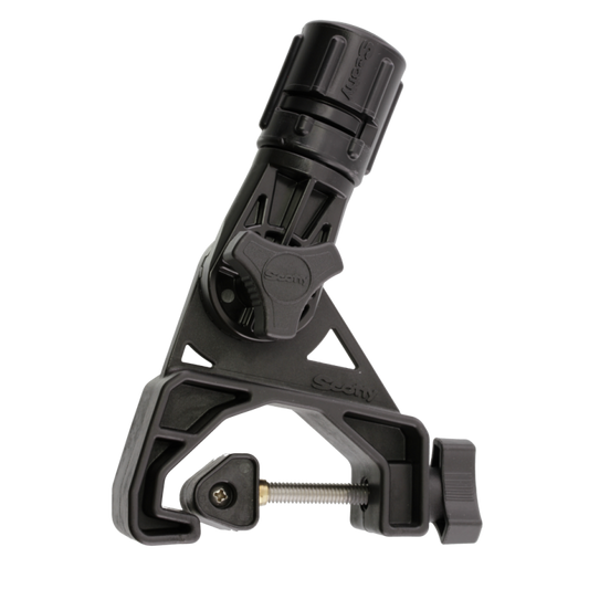 SCOTTY "Coaming Clamp Mount", mit "Side Slide Track Adapter" 433