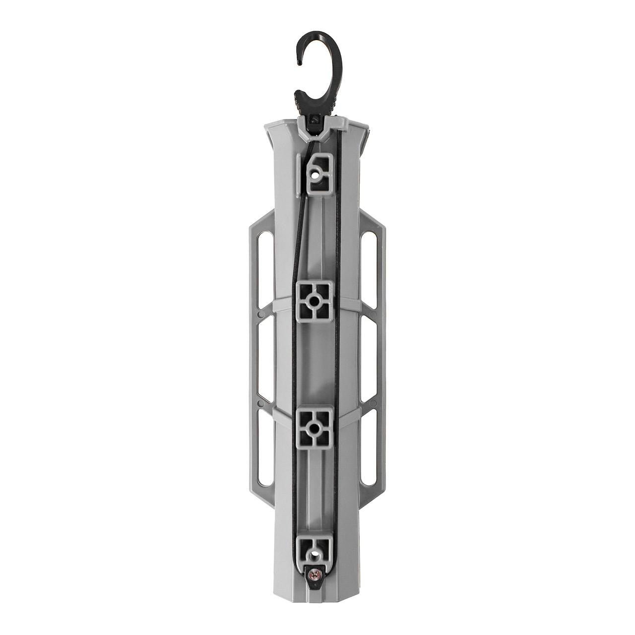 TetherTube Rod Holder- Two Pack with Mounting Hardware, Battleship Grey