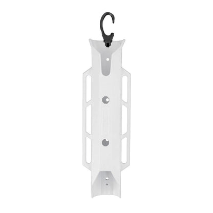 TetherTube Rod Holder - Two Pack with Mounting Hardware, White