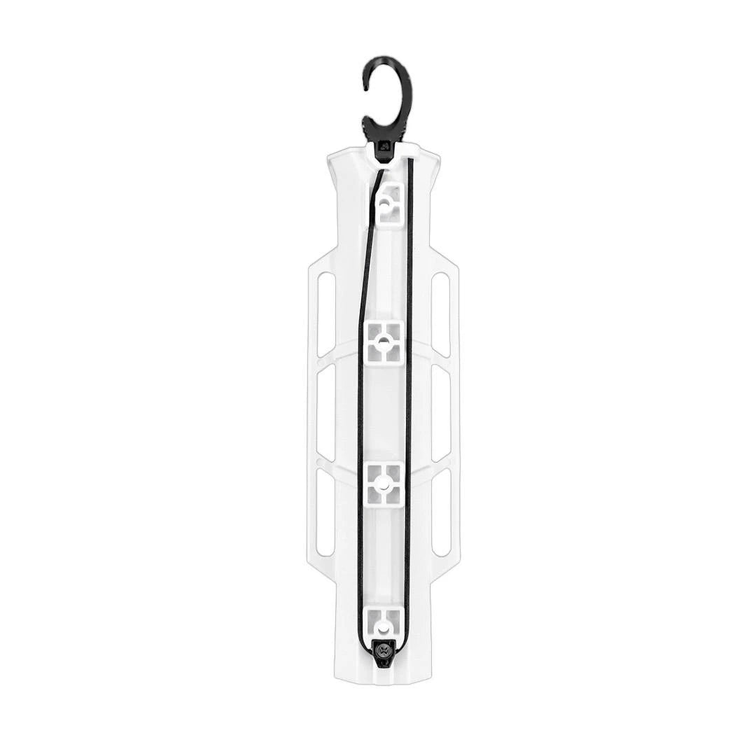 TetherTube Rod Holder - Two Pack with Mounting Hardware, White