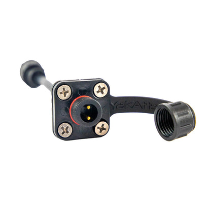 Through Hull Panel Connector, For YakAttack/Nocqua Battery Kits
