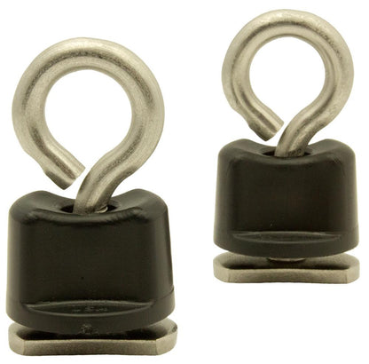 Tie-Down Eyelet, Track Mount, 2 pack