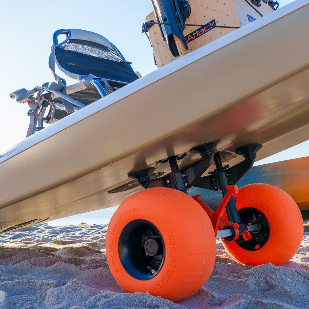 TowNStow Scupper Kayak Cart with Sand Tires