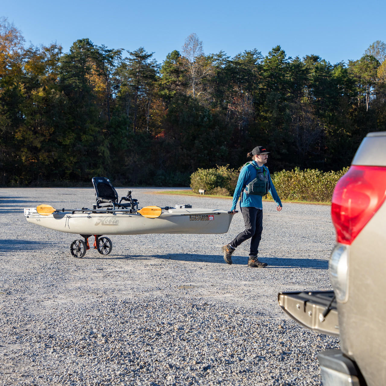 TowNStow Scupper Kayak Cart