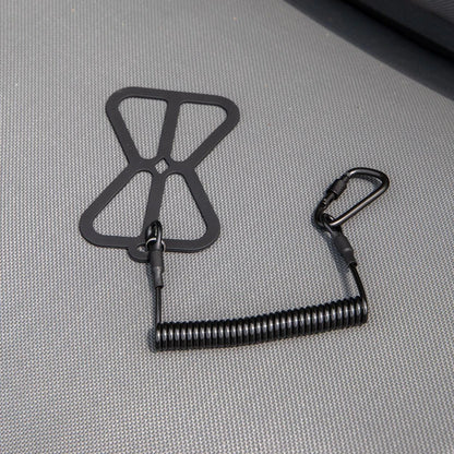Universal Smartphone Harness mit Leine, Black