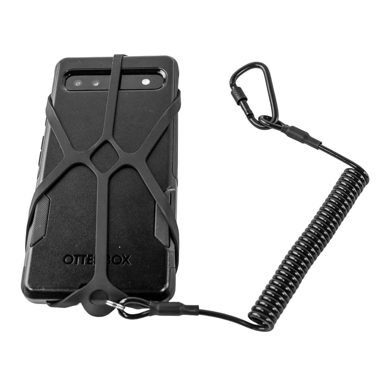 Universal Smartphone Harness mit Leine, Black