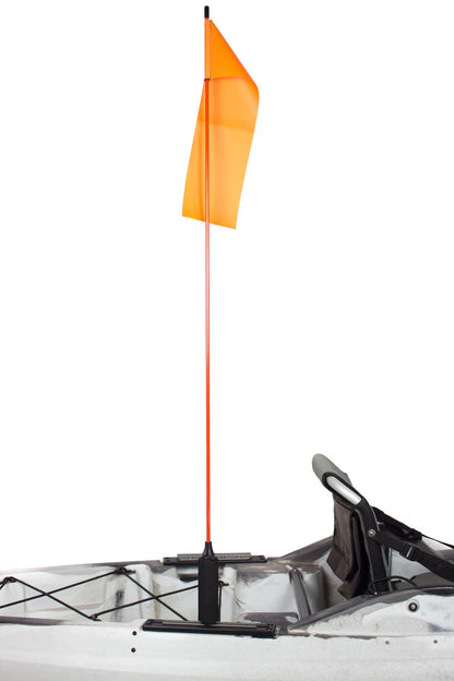 "YakAttack" VISIFlag™ mit "MightyMount" 132 cm – Sichtbarkeitsflagge für Kajaks