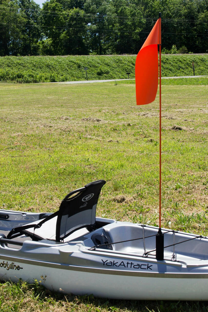 "YakAttack" VISIFlag™ mit "MightyMount" 132 cm – Sichtbarkeitsflagge für Kajaks