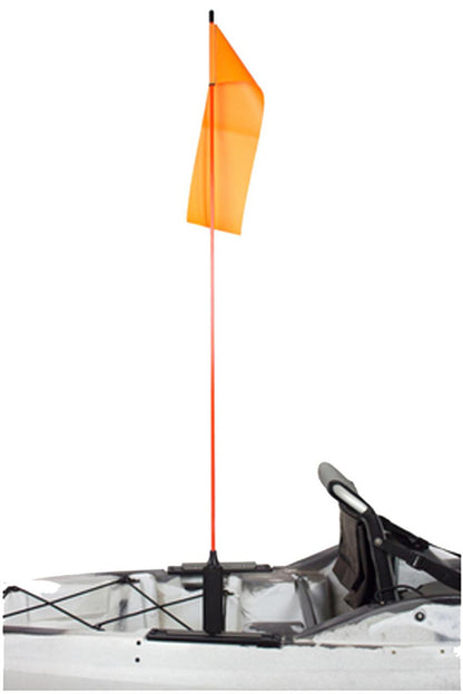 VISIFlag, 132 cm Mast mit Flagge, Mighty Mount / GearTrac ready