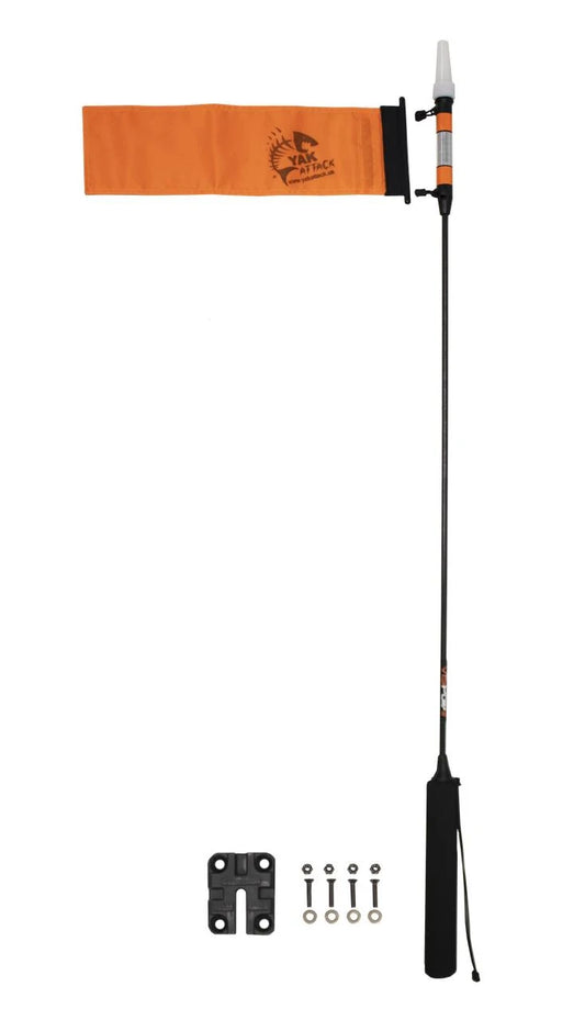 "YakAttack" VISIFlag™ 360° Licht mit Fiberglasmast