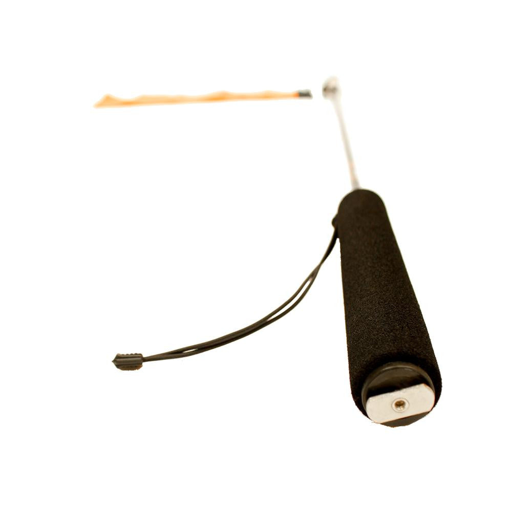 VISIpole II, Light, mast, floating base, w/ flag