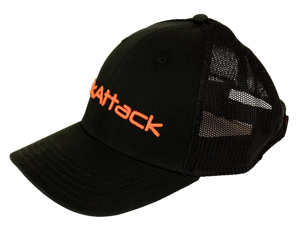 YakAttack Logo Trucker Hat - Black