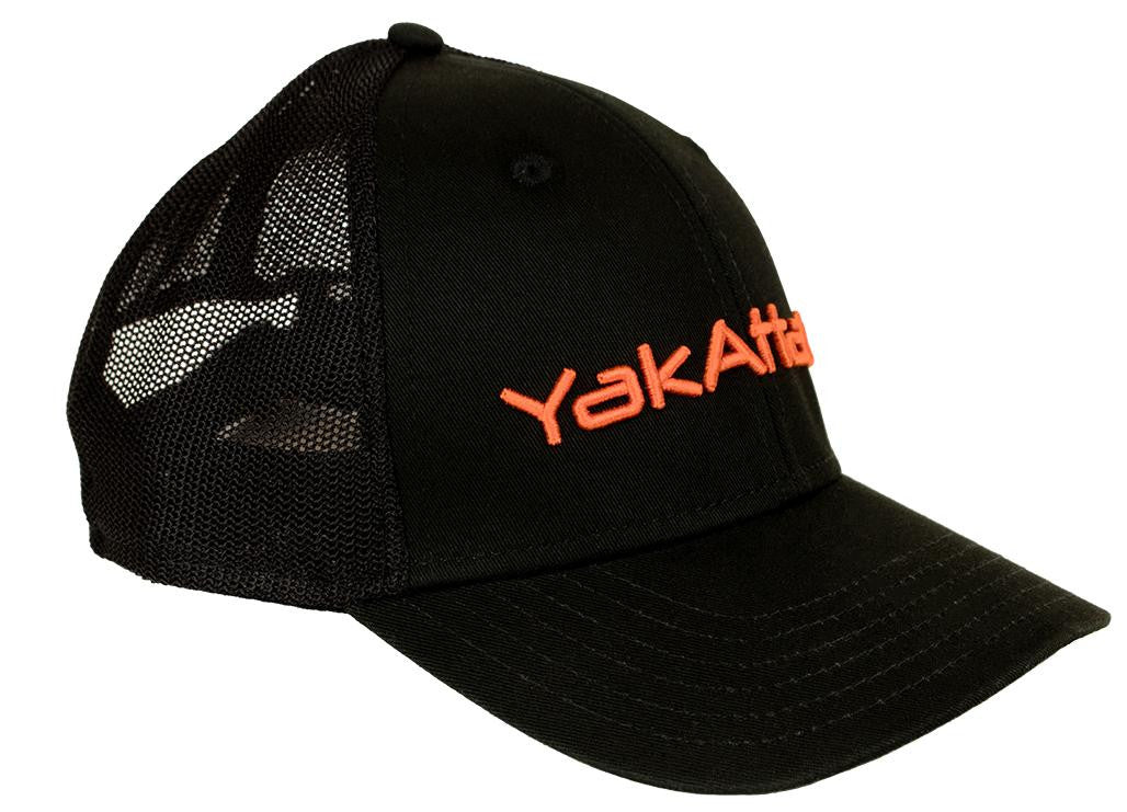YakAttack Logo Trucker Hat - Black