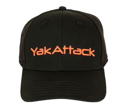 YakAttack Logo Trucker Hat - Black