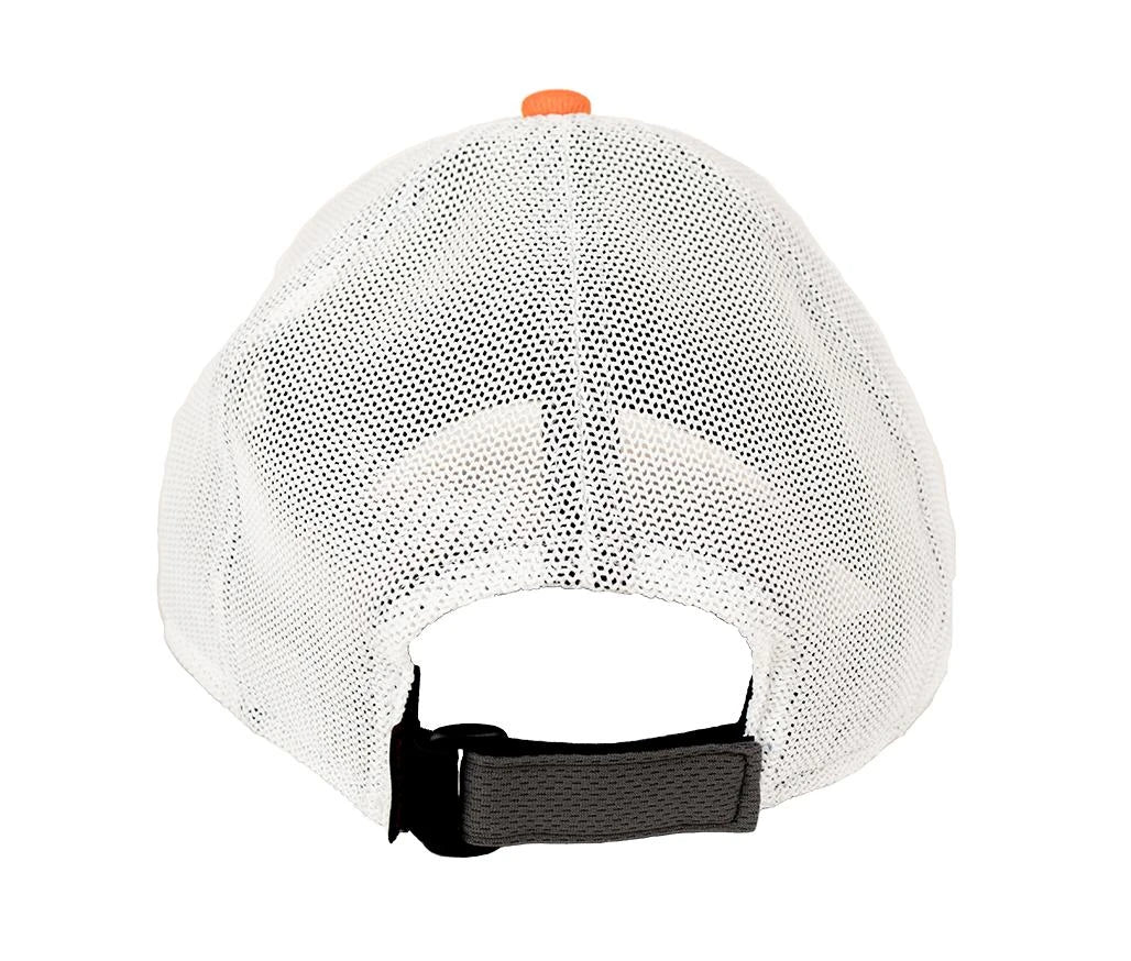 YakAttack Logo Trucker Hat - Orange/Grey